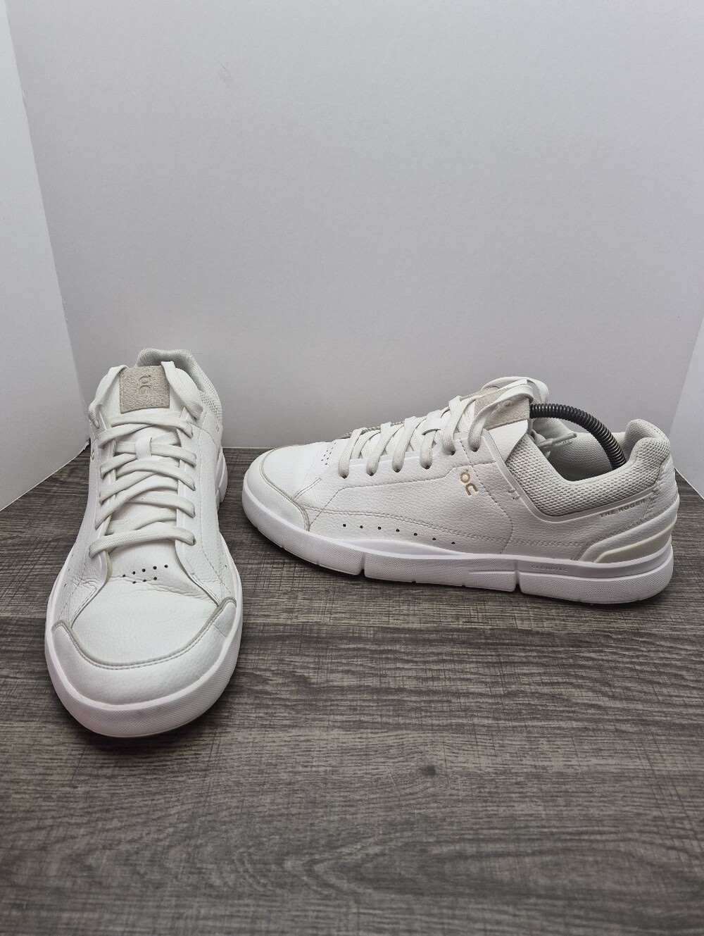 On The Roger Federer Center Court White Shoes Sneakers Mens Size 10